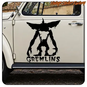 GREMLINS AUFKLEBER. KAUFEN SIE VINYLAUFKLEBER.