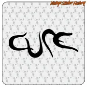AUTOCOLLANT CURE LOGO. ACHETEZ DES AUTOCOLLANTS EN VINYLE.
