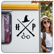 Autocollant Harry Potter pour fans de cinéma