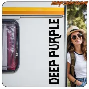 AUTOCOLLANT DEEP PURPLE. ACHETEZ DES AUTOCOLLANTS EN VINYLE.