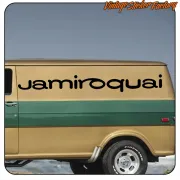 AUTOCOLLANT JAMIROQUAI TEXT. ACHETEZ DES AUTOCOLLANTS EN VINYLE.