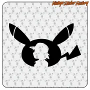 Pegatina Picachu decorativa | Vintage Sticker Factory