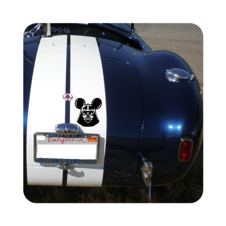 Pegatina DARTH VADER MICKEY MOUSE. Pegatinas freaks, pegatinas frikis.