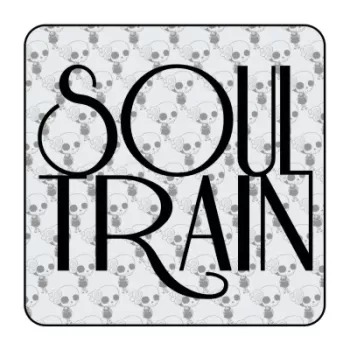 Pegatina SOUL TRAIN. Pegatinas freaks, pegatinas frikis.