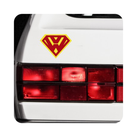 Autocollant Super VW