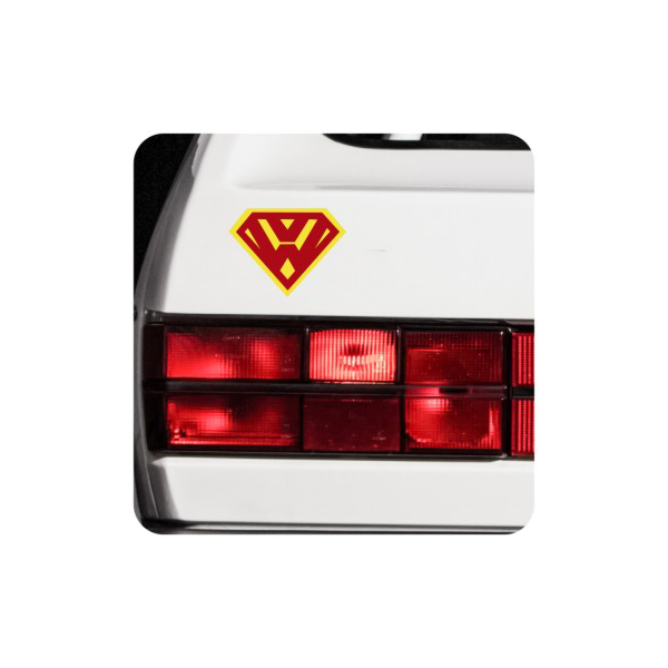 Pegatina SUPER VW. Pegatinas para tu volkswgen