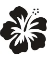Autocollant Flor Hawaiana Hibiscus
