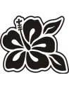Sticker Flor Hawaiana Hibiscus