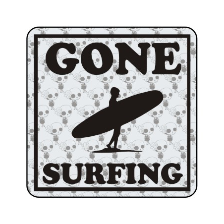 Autocollant Gone Surfing