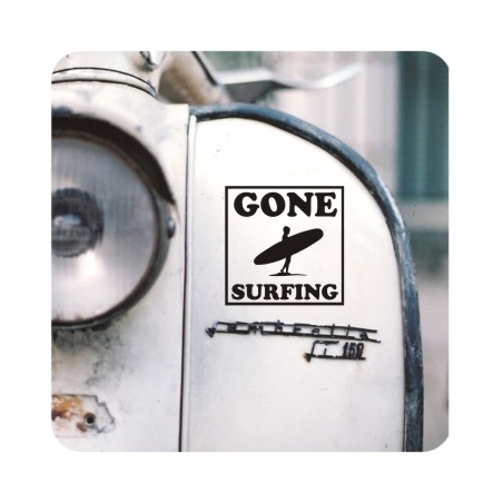Autocollant Gone Surfing