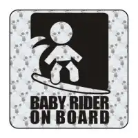 Autocollant baby rider on board 2
