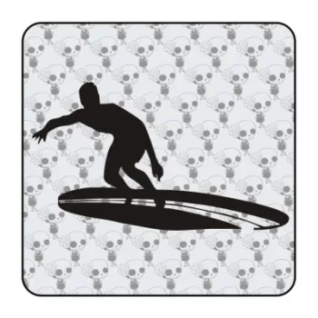 Sticker Longboard