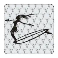 Pegatina SURFGIRL. Pegatinas surferas. 2