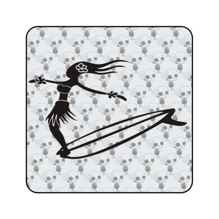 Pegatina SURFGIRL. Pegatinas surferas.