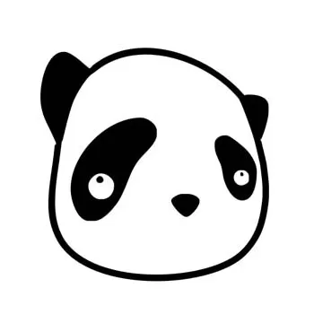 Sticker panda