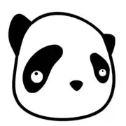 PANDA Aufkleber
