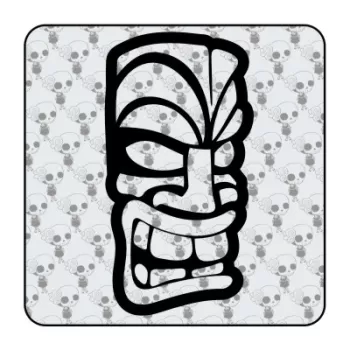 Sticker tiki