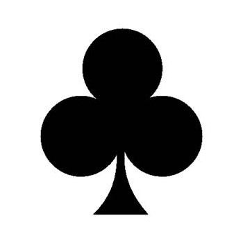 ACE OF CLUBS Aufkleber