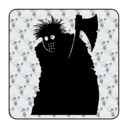 Autocollant psycho 2