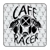 CAFE RACER Aufkleber 2
