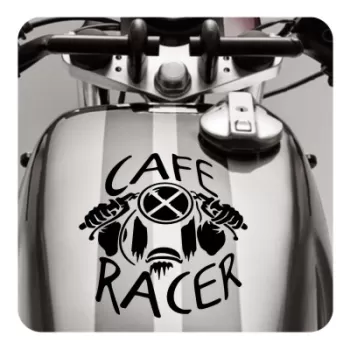 Sticker cafe racer