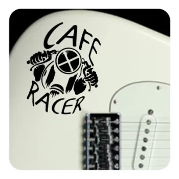 Sticker cafe racer