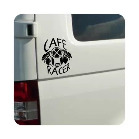 Sticker cafe racer