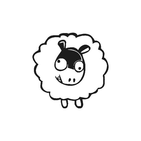 Autocollant oveja dolly