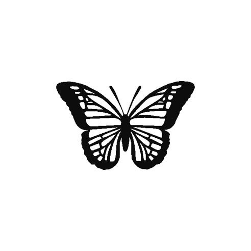 Sticker mariposa