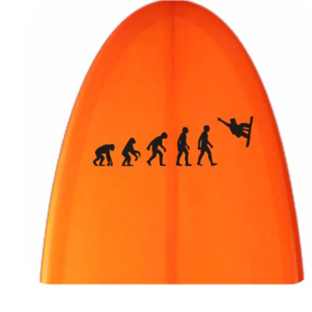Pegatina EVOLUCION SNOWBOARD. Pegatinas surferas.