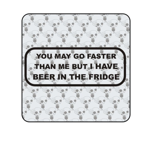 Autocollant you may go faster