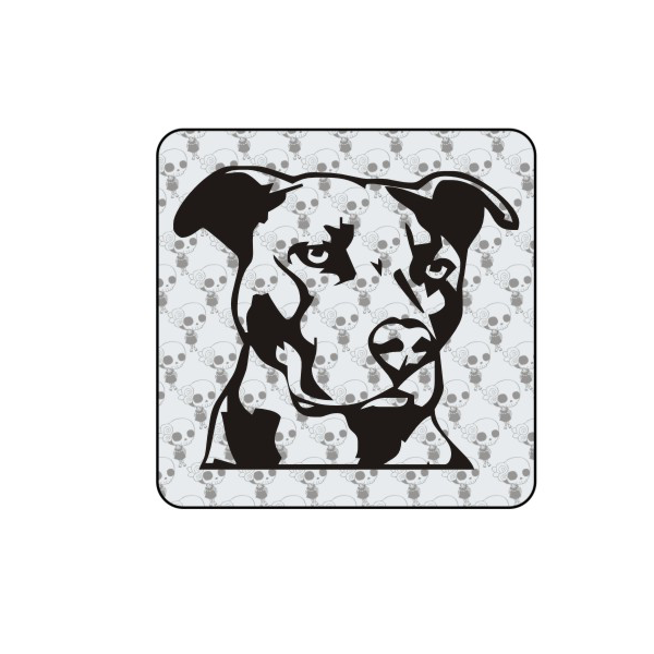 Aufkleber pitbull - american sttaford Aufkleber