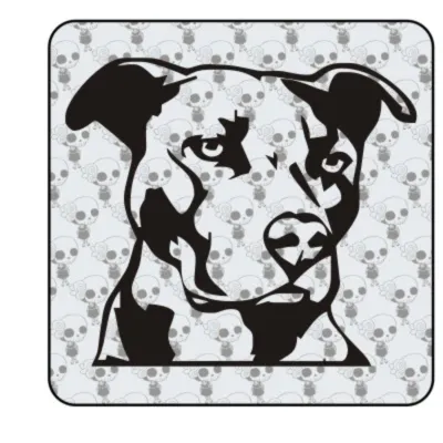 Autocollant pitbull - american sttaford 2