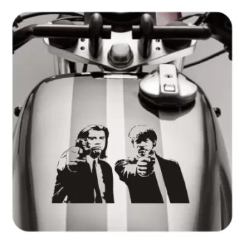 Sticker Pulp Fiction