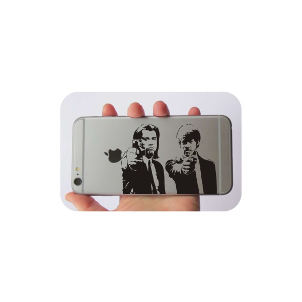 Pegatina PULP FICTION. Pegatinas freaks, pegatinas frikis.