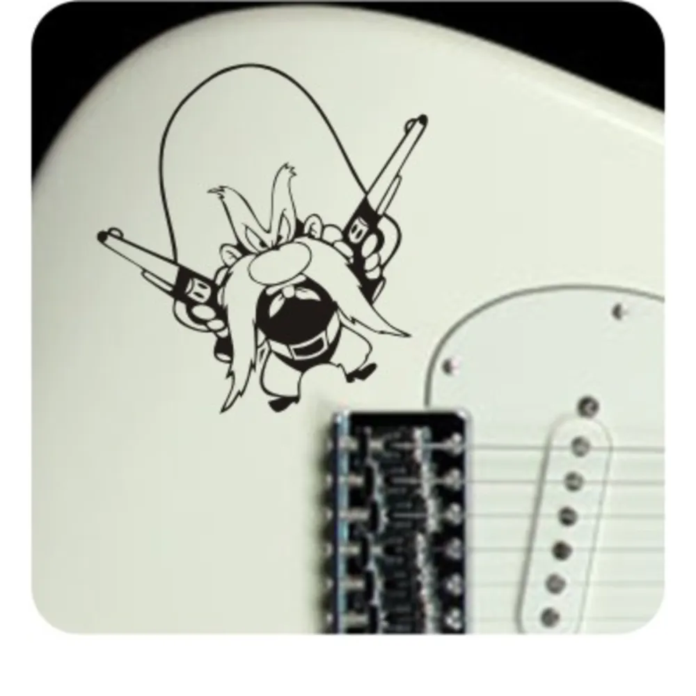 Pegatina YOSEMITE SAM. Pegatinas freaks, pegatinas frikis.