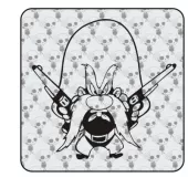 Pegatina YOSEMITE SAM. Pegatinas freaks, pegatinas frikis. 2