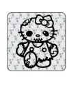 Sticker Kitty Zombie