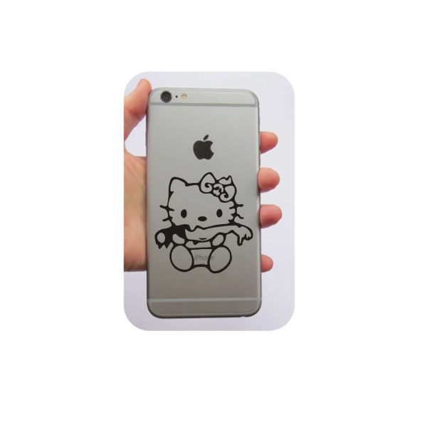 Autocollant Kitty Zombie