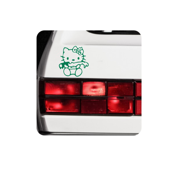 Autocollant Kitty Zombie
