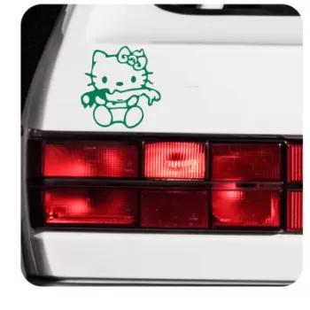 Sticker Kitty Zombie