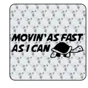 Sticker Moving as fast I can