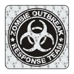 Pegatina ZOMBIE OUTBREAK RESPONSE TEAM. Pegatinas freaks, pegatinas frikis. 2