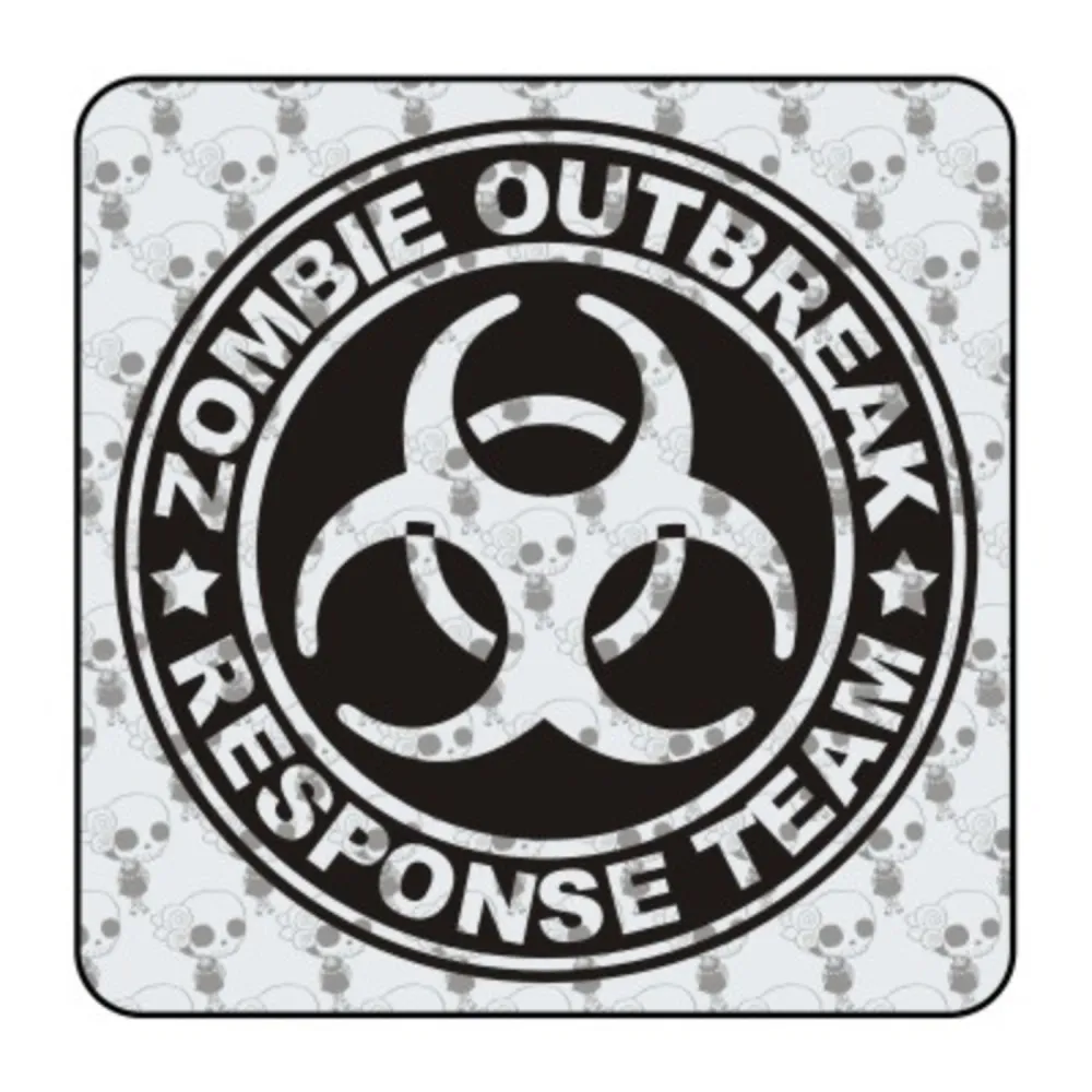 Pegatina ZOMBIE OUTBREAK RESPONSE TEAM. Pegatinas freaks, pegatinas frikis.