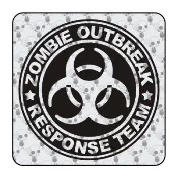 ZOMBIE OUTBREAK RESPONSE TEAM Aufkleber