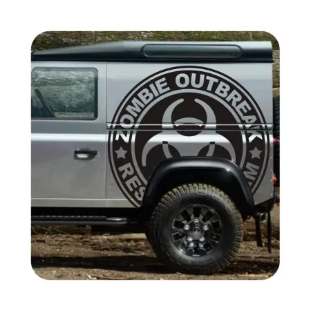 Autocollant Zombie Outbreak Response Team