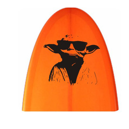 Autocollant Yoda