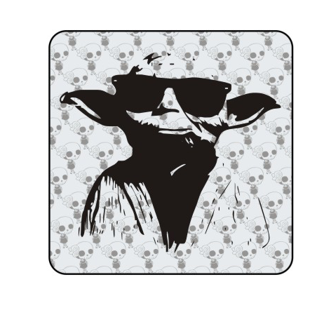 Pegatina YODA. Pegatinas freaks, pegatinas frikis.