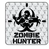 ZOMBIE HUNTER Aufkleber 2