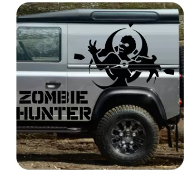 Sticker Zombie Hunter